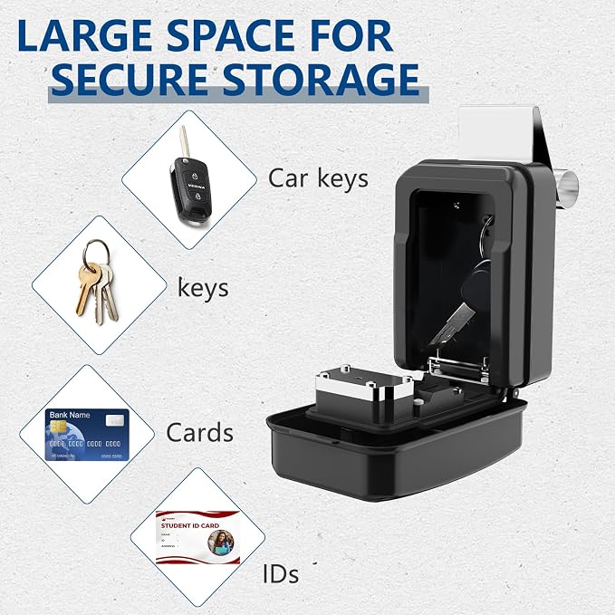 SL-591 Car Window Lock Box for Turo, Car Key Lock Box - Image 3
