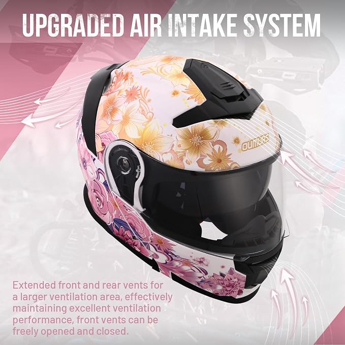 Modular Motorcycle Helmets Full Face Flip up Street Bike Motorcycle Helmet - Image 3