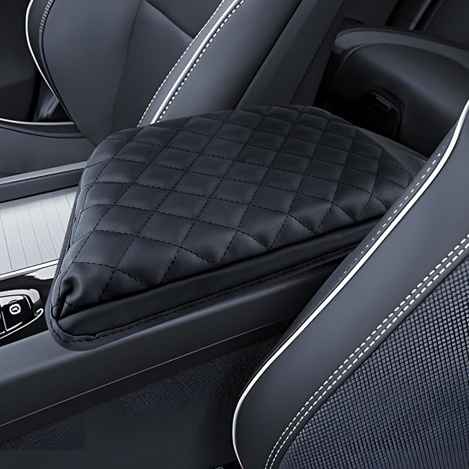 Armrest Cover for Volvo XC60 2018-2024 2025 Accessories Center Console Middle by LANTU