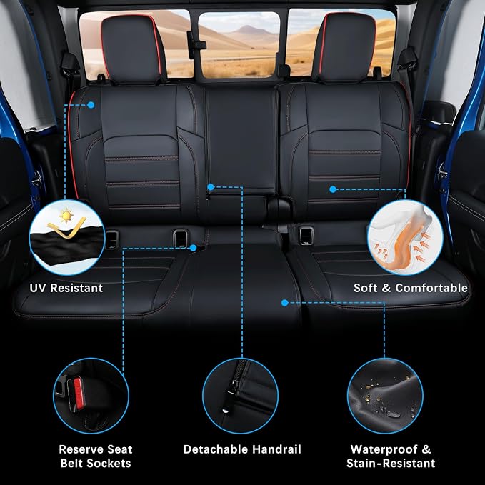 Jeep Gladiator Seat Covers - Image 4