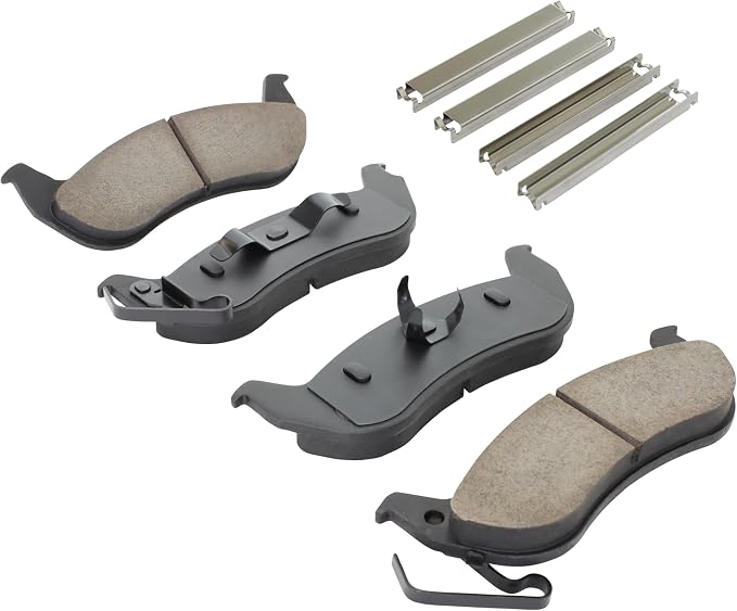 Premium Ceramic Rear Brake Pads Compatible - Image 2