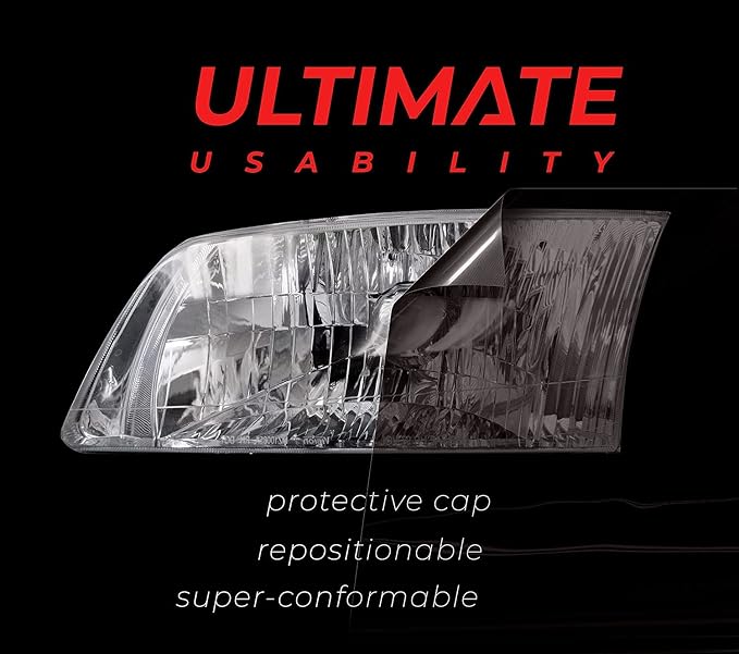 VViViD+ Ultimate Headlight Taillight Tint Vinyl Wrap - Image 4