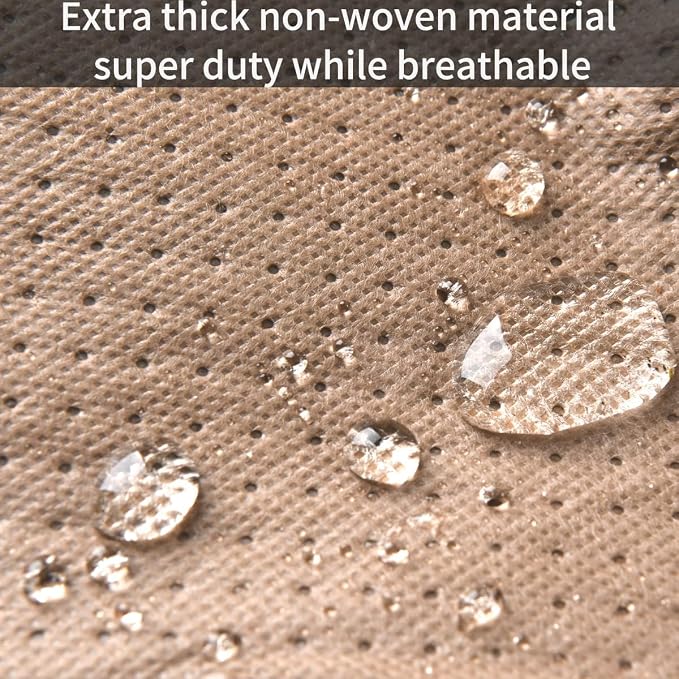 Tecoom Car Cover Waterproof All Weather Thick Shell Non-Woven Outdoor Full Cover - Image 6