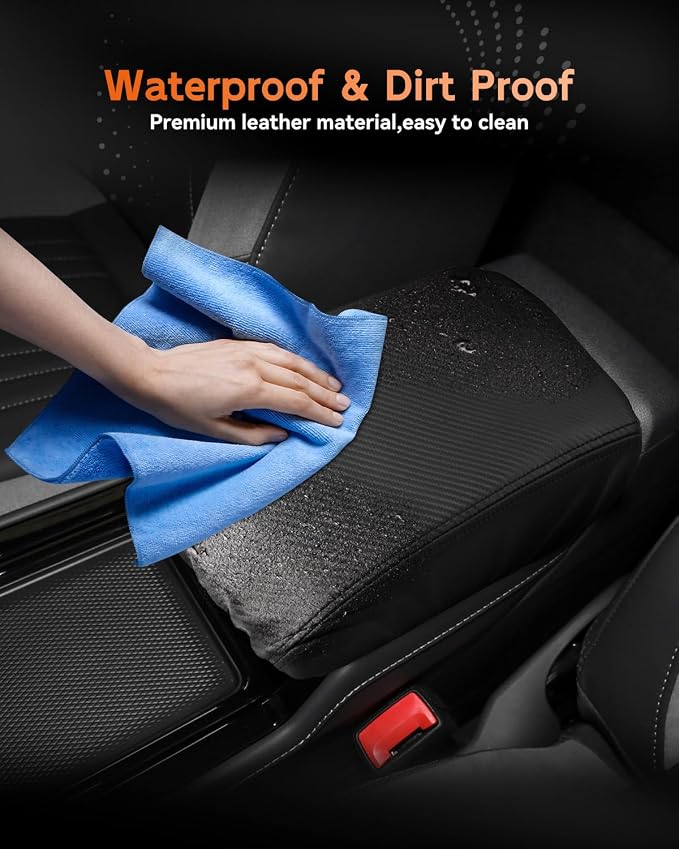 CDEFG for Volkswagen ID.4 2023-2025 Center Console Cover Armrest Box Cover for - Image 6