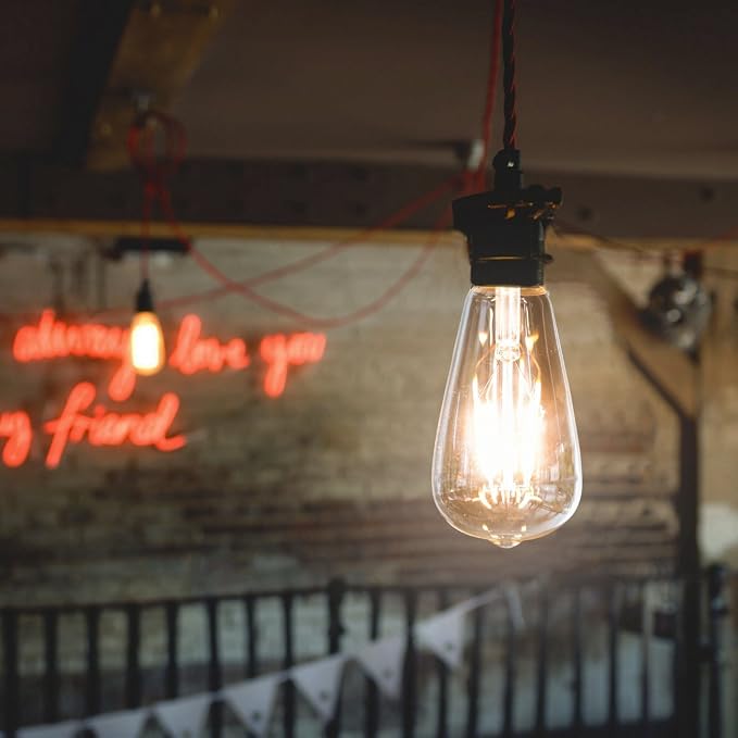 LED Edison Bulb, Antique 40W Vintage Bulb, E26 Non Dimmable Led Bulb 450 Lumens - Image 7