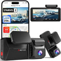 REDTIGER Dual 4K Dash Cam with 256GB eMMC, STARVIS 2 IMX678 Front and Rear Dash by REDTIGER