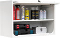 Metal Storage Cabinet White Wall Cabinets by Fesbos