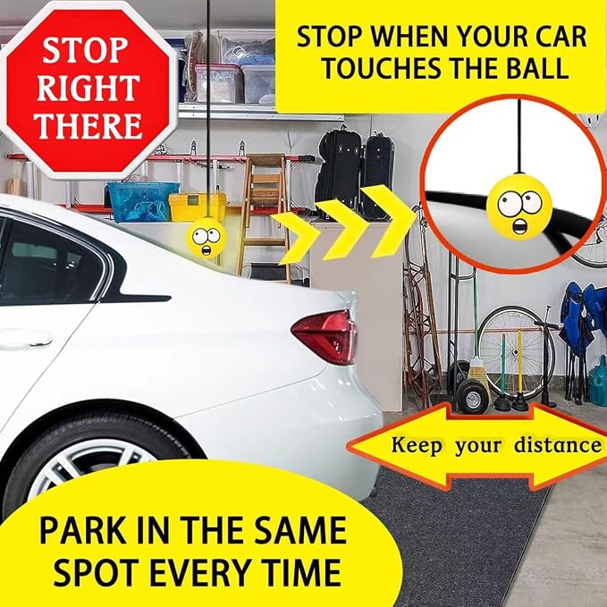Double Garage Parking Aid-Parking Ball Guide System, Parking Assistant kit - Image 2