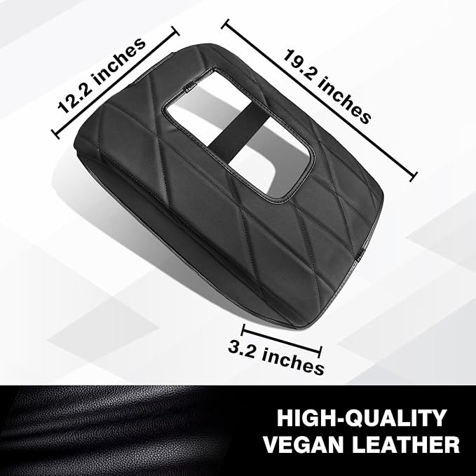Muslogy Center Console Armrest Cover Compatible - Image 2