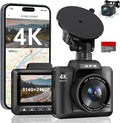 Dash Cam Front and Rear, Ecomoment 4K+1080P Dual Dash Camera by ECOMOMENT