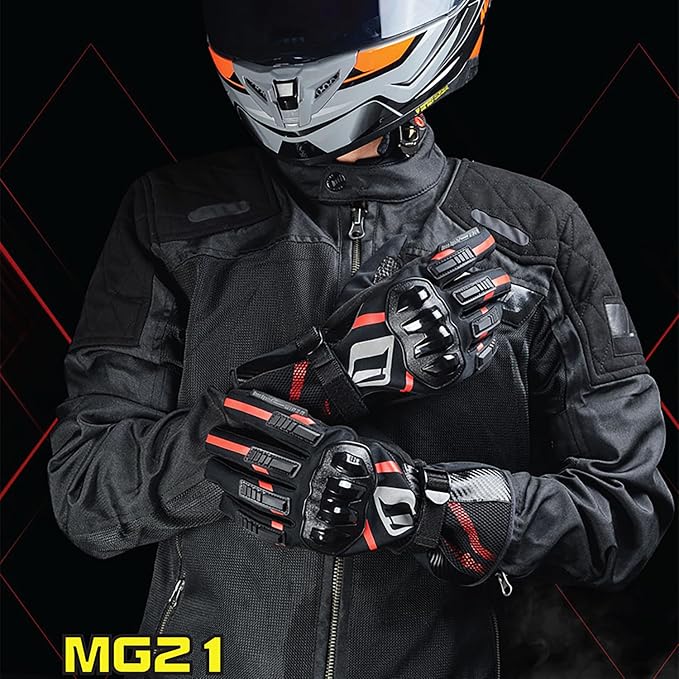 Motorcycle Gloves, Waterproof, Touch Screen, Men's Winter Gloves, Snowmobile - Image 3