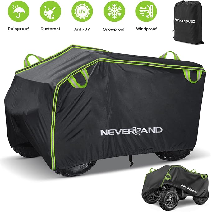 Neverland ATV Cover, Waterproof Heavy Duty 4 Wheeler Cover - Image 9