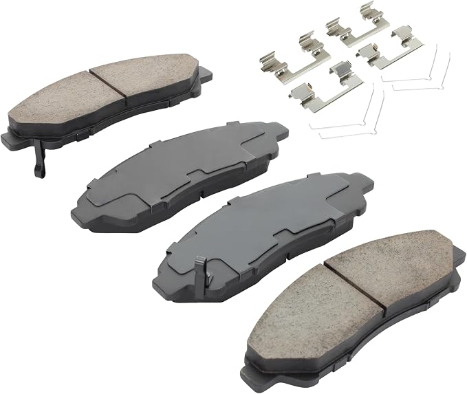 Premium Ceramic Front Brake Pads Compatible - Image 2