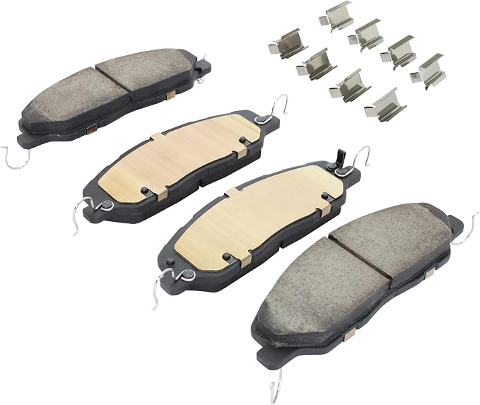 Premium Ceramic Front Brake Pads Compatible - Image 2