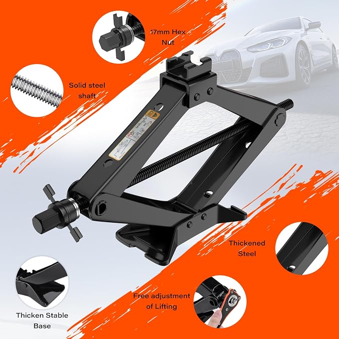 IMAYCC Scissor Jack for Car/SUV/MPV - Image 4