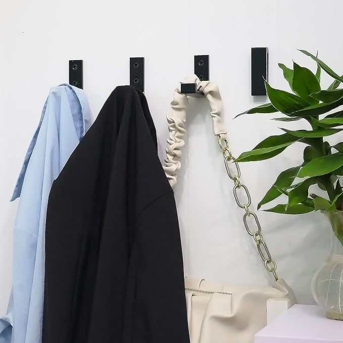 OHIYO Folding Wall Hook 2PCS Folding Coat Hooks - Image 5