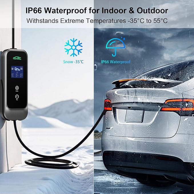 Level 2 EV Charger, 32A 240V Electric Car Charger - Image 4