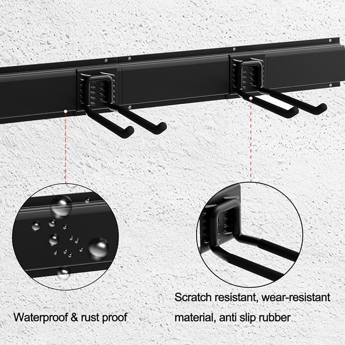 Garage Tool Organizer Wall Mount, Garage Storage, Garage Organization, 64 Inch - Image 5