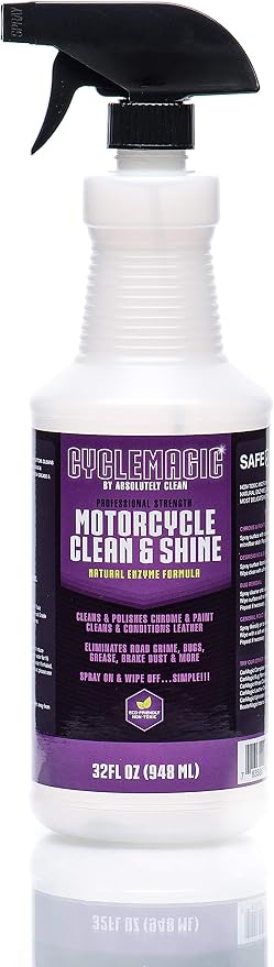 CycleMagic Motorcycle Clean and Shine Motorcycle Cleaner & Conditioner by AbsolutelyClean