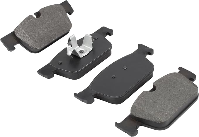 Premium Semi-Metallic Front Brake Pads Compatible - Image 2