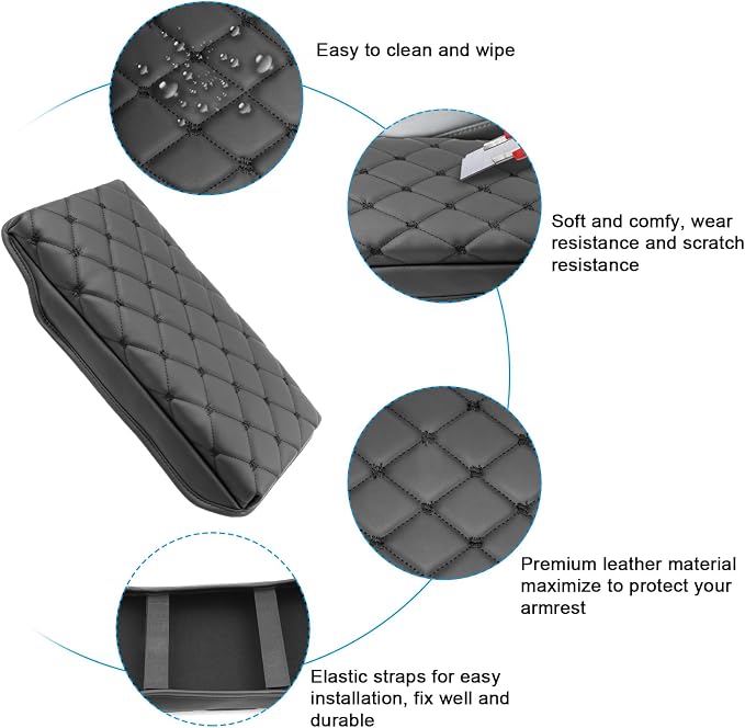SXCY for 2023 2024 2025 Toyota Crown Signia Armrest Cover Pad for Toyota Crown - Image 6