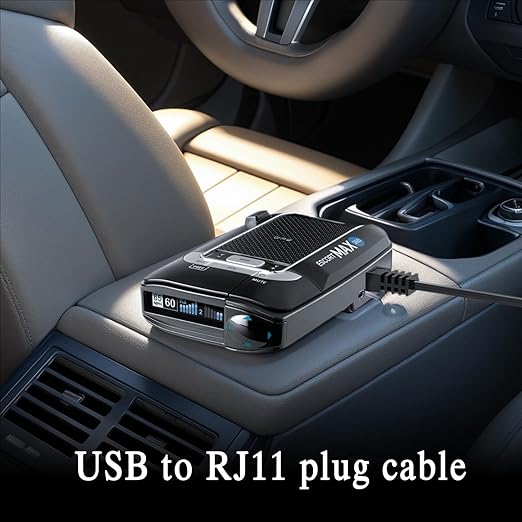 Radar Detector Cable, USB to RJ11 Plug Cord Compatible - Image 6