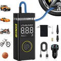 Tire Inflator Portable Air Compressor, 180PSI 20000mAh Pump by ZXNCAR
