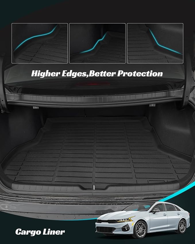 for KIA K4 2025 Floor Mats Cargo Liner LX LXS EX GT-line Turbo All Weather - Image 3