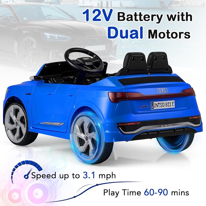 Licensed Audi SQ8 Ride on Car by OLAKIDS, 12V Kids Electric Vehicle - Image 5