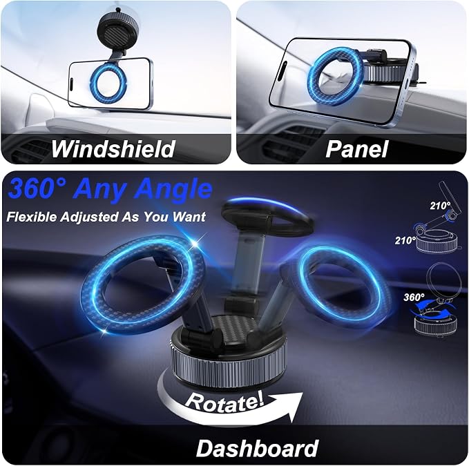 Magnetic Phone Holder for Car - Image 4