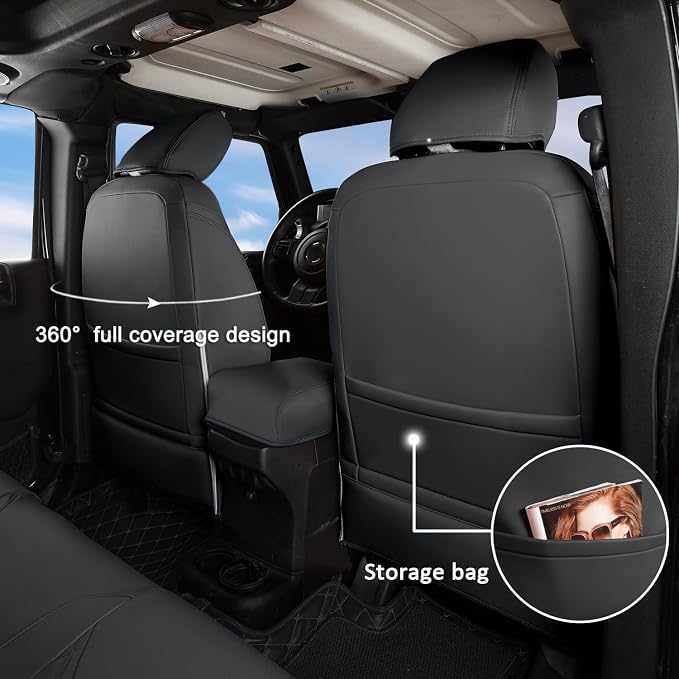 GIANT PANDA Customized Front Car Seat Covers - Image 9