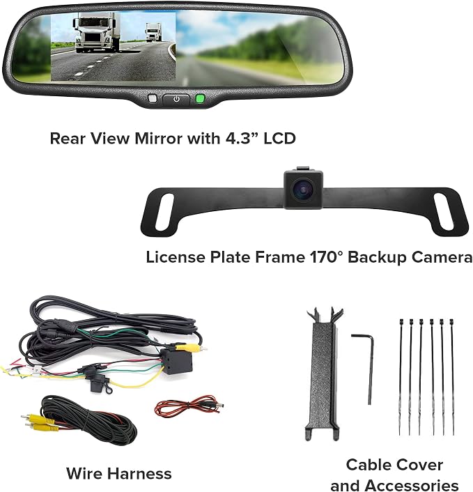 Master Tailgaters 10.5" OEM Rear View Mirror - Image 7