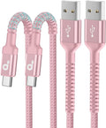 USB C Cable 10FT, Type C Cable Fast Charging Upgraded Extra Durable Braided by PRAKIE