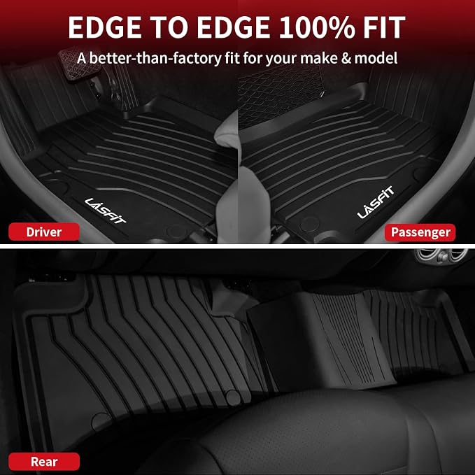 LASFIT Floor Mats & Cargo Mat for Mercedes Benz GLC 2025 2024 2023, GLC300 / - Image 4