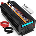 2500W Power Inverter 12V DC to AC 110V/120V 5000W Converter 3 sockets car by puresinewavepowerinverter