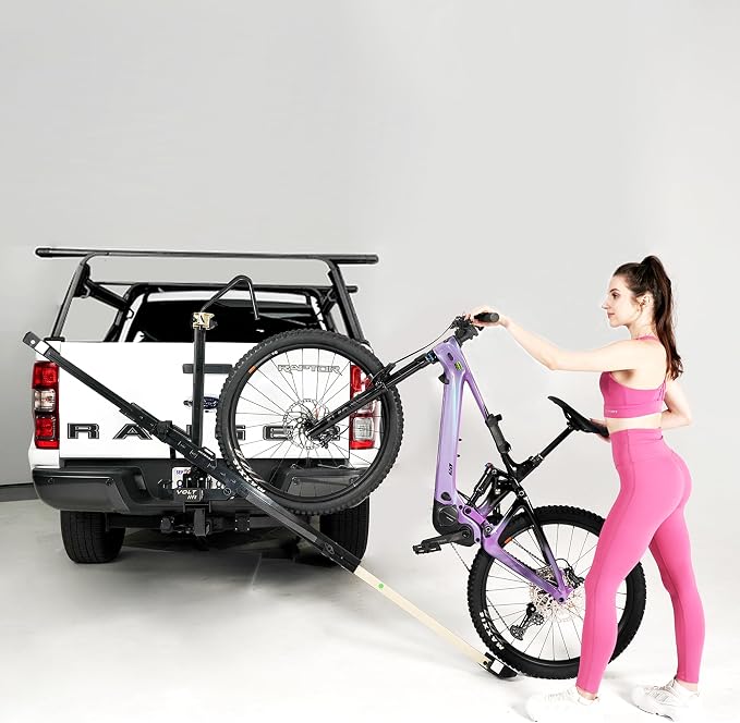 HYPERAX Patented Lift Assisted Volt Lift 1x RV Rated Hitch Mounted 2 E Bike - Image 2