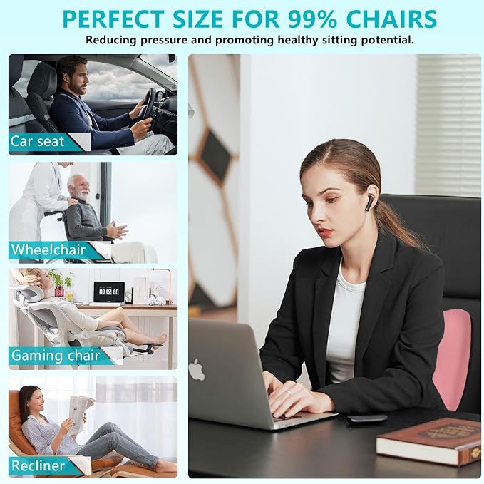 FLORICH Car Seat Cushion and Back Support - Image 6