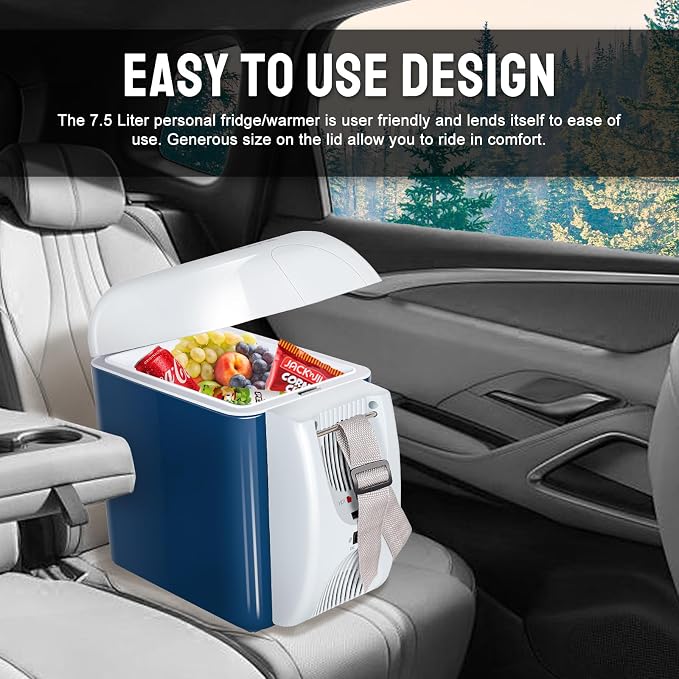 CAYNEL 12V 7.5 Quart Personal Thermoelectric, 7.5 Liter Capacity, Portable - Image 9