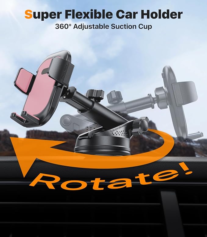 Ultra Stable Phone Holders for Your Car Universal Car Phone Holder Mount Long - Image 4