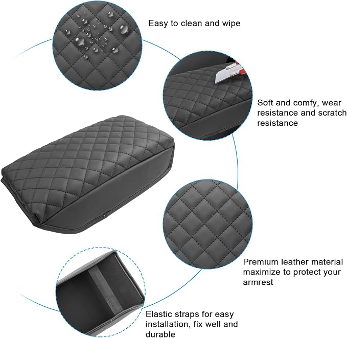 SXCY for 2024 2025 Crosstrek Armrest Cover for Subaru Crosstrek 2025 - Image 5