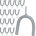 POETISKE Screw in U Utility Hooks Wall Mount Garage Storage Organizer Hanger by UNP