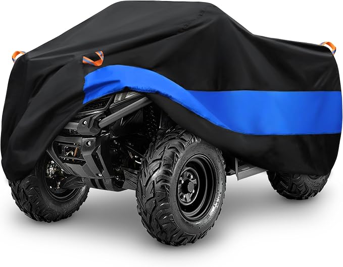 MORNYRAY ATV Cover Waterproof Heavy Duty Universal Quad Cover Outdoor Storage by MORNYRAY