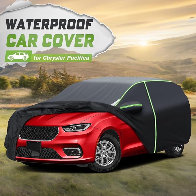 Mixsuper Liner Car Cover for Chrysler Pacifica 1999-2026, 7 Layers Waterproof - Image 2