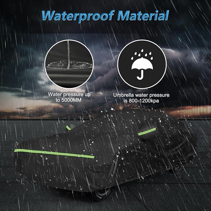 Waterproof Car Covers for Chevrolet Chevelle Malibu SS Sedan/Coupe 1964-1972 - Image 5