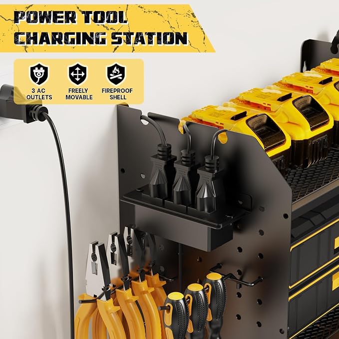 45" Power Tool Organizer Wall Mount - Image 6