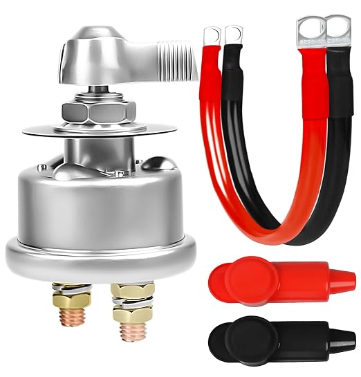 200A Battery Disconnect Switch 12V 48V Battery Shut Off Switch Master Power by FASTSTORM