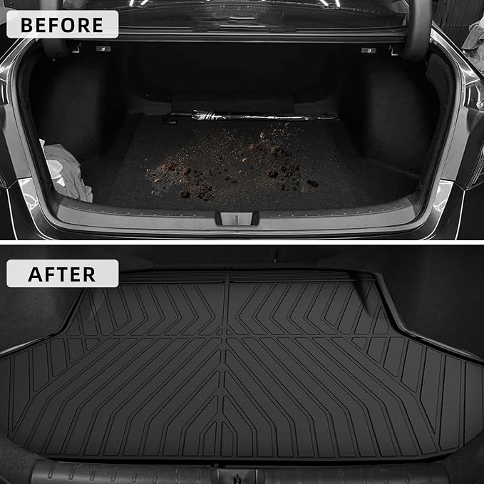 Fit for 2025 2024 2023 2022 Honda Civic Sedan Si Floor Mats & Cargo Liner: All - Image 4