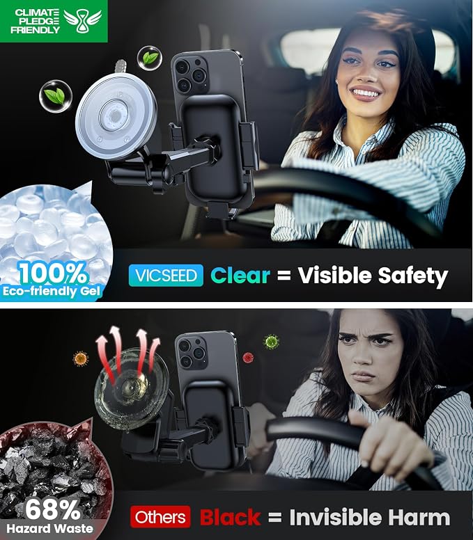 VICSEED Phone Holders for Your Car 2025 Upgraded Car Phone Holder Mount Truck - Image 8