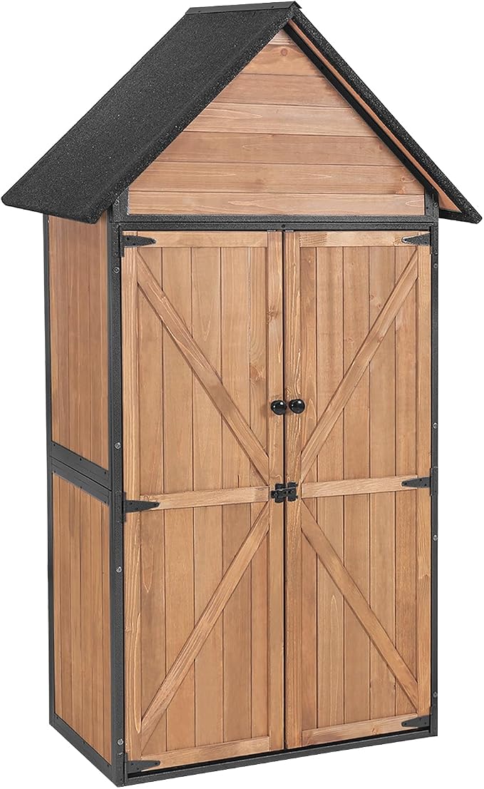 GUTINNEEN Shed Outdoor Storage Upgraded by GUTINNEEN