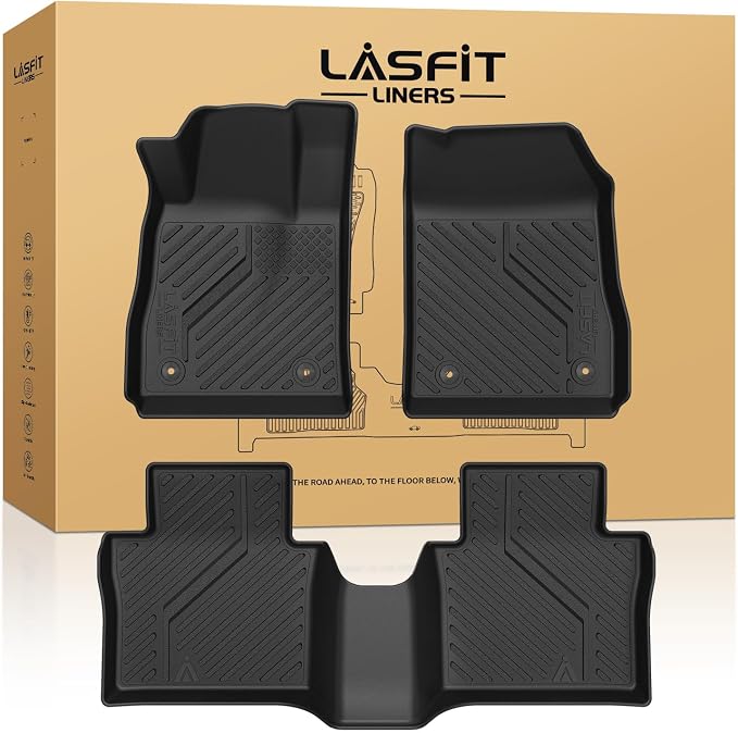 LASFIT Floor Mats for Chevrolet Chevy Impala 2014-2020 Car Floor Mats, All by LASFIT